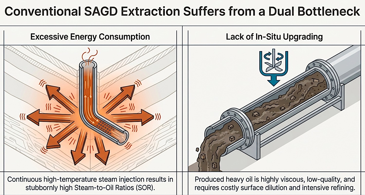 Conventional Bottlenecks SAGD Extraction