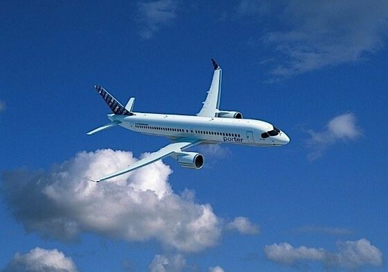 Porter-Airlimes-Bombardier-CSeries-jets-Billy-Bishop-Airport-Rob-Ford-Toronto-EDIWeekly
