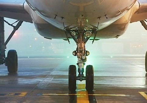 Airport at the night