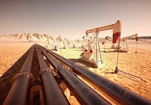 oil-pipeline-Cenovus-Inter-Pipeline-Fund-Calgary-oilsands-bitumen-EDIWeekly Oil Pump Jack rocking loopable