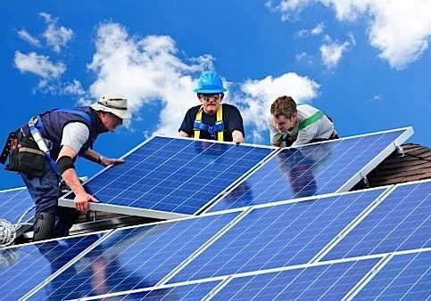 photovoltaic-solar-energy-clean-renewable-biofuel-ethanol-biodiesel-wind-EDIWeekly Solar panel installation